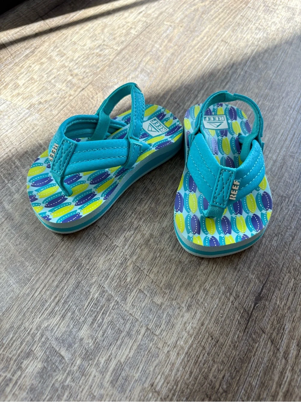 Reef teal print comfort